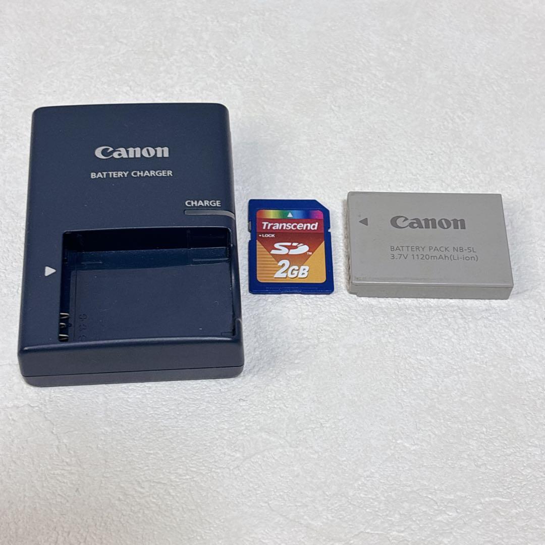 Canon IXY DIGITAL 910 IS 付属品多数 SDカード付