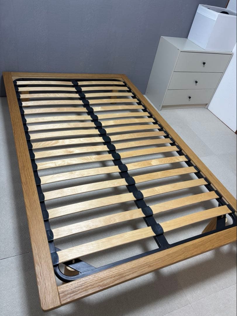 無印良品　木製ベッドフレーム セミダブル