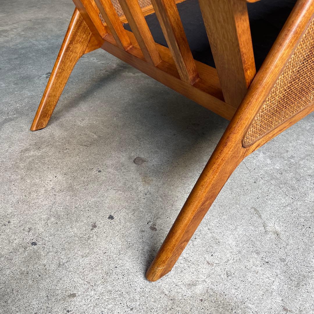 美品　ACME Furniture ウィッカーラウンジチェア