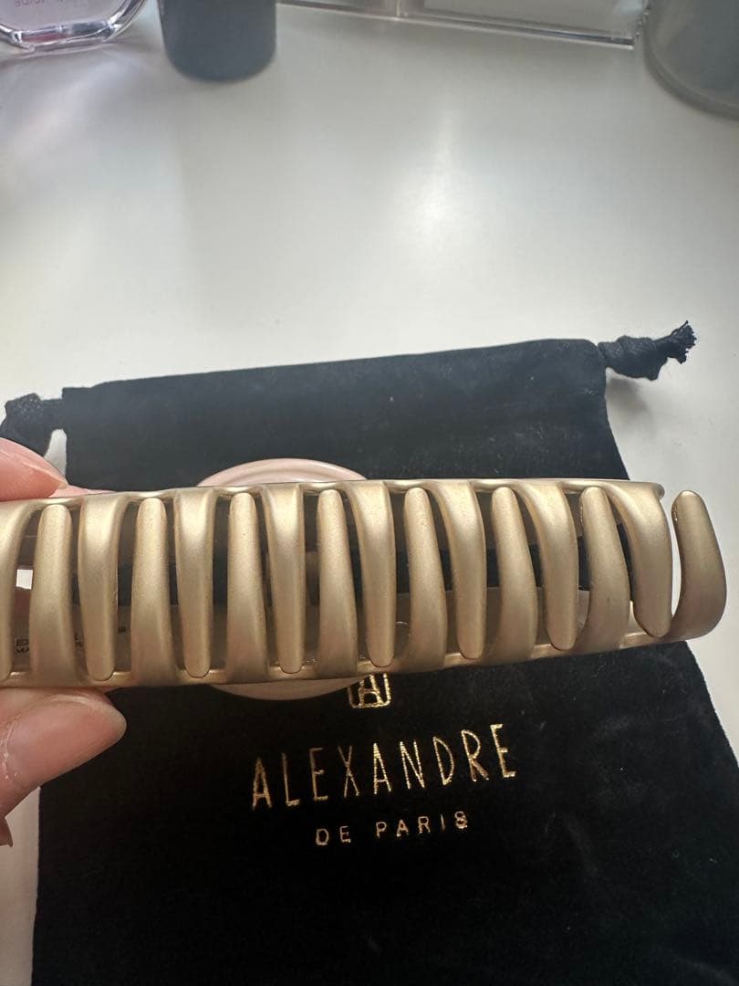 アレクサンドルドゥパリ　クリップベージュL