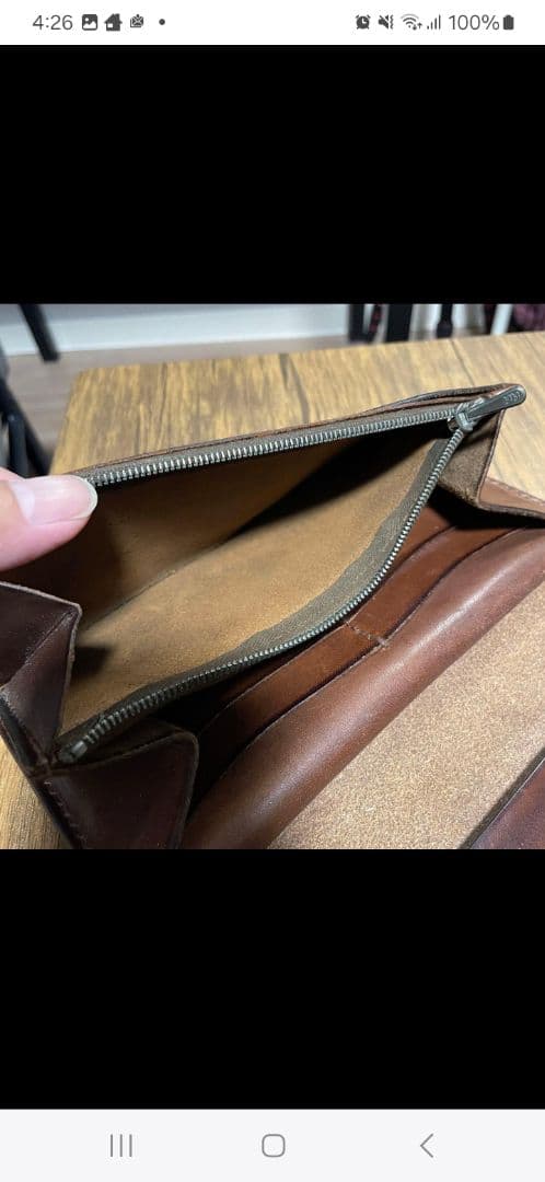 goro's ゴローズ　二つ折り　長財布 ブラウン　正規品