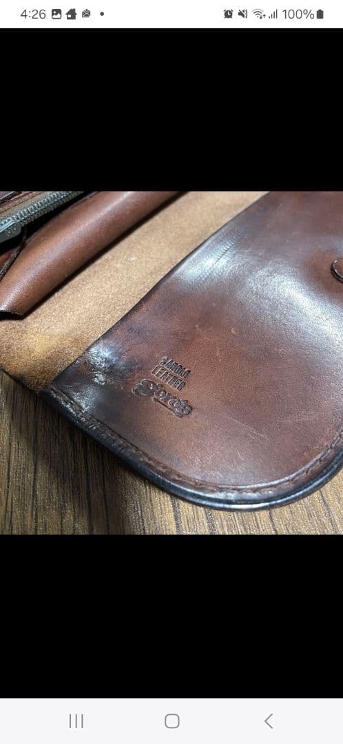 goro's ゴローズ　二つ折り　長財布 ブラウン　正規品