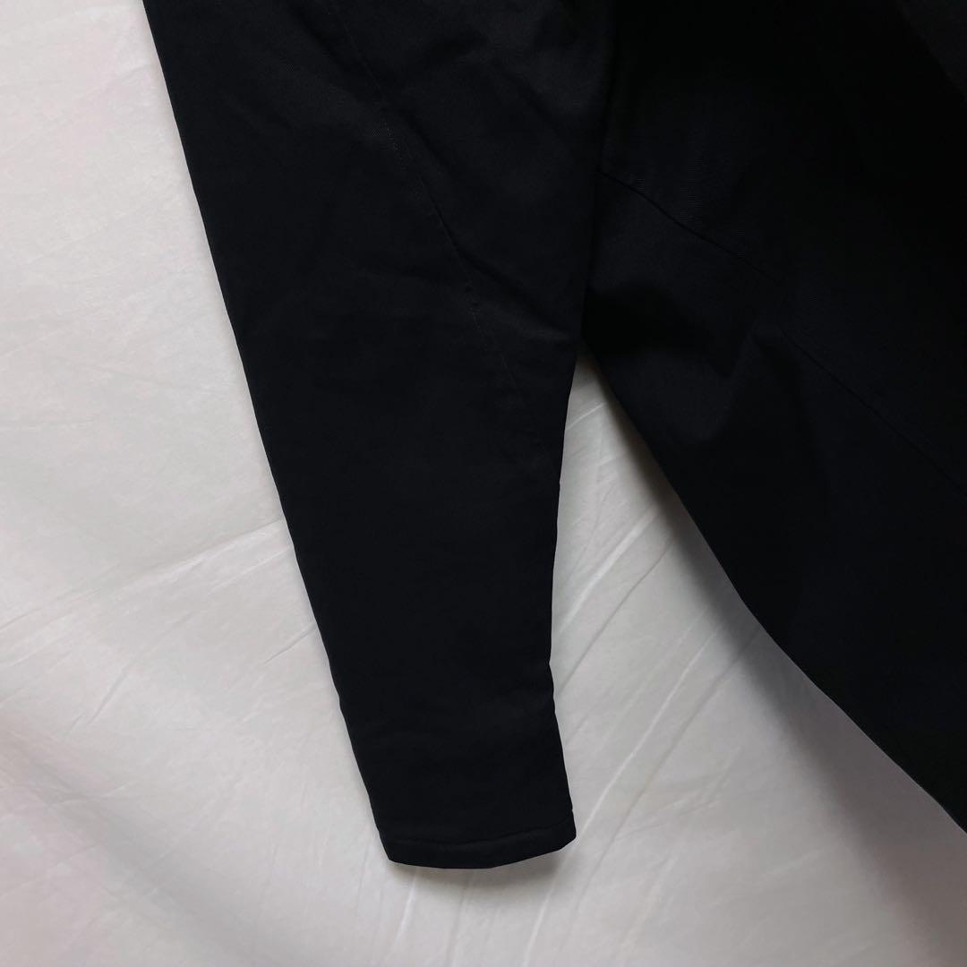 【NO ID.】マルチシームハイカラーハーフコート ボアフリース ハの字ジッパー