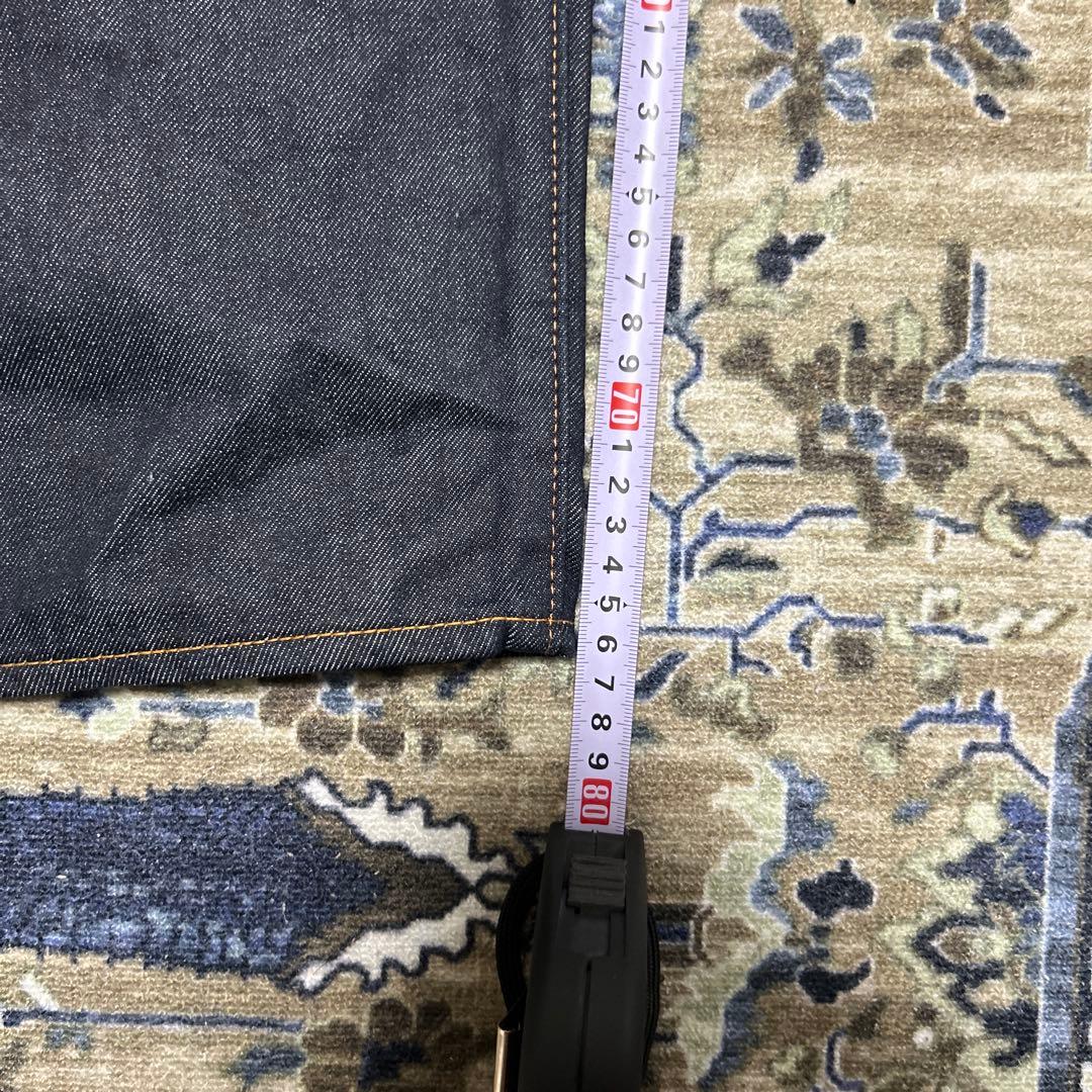 EVIS デニムパンツ ピンクカモメ 36x35 リジット