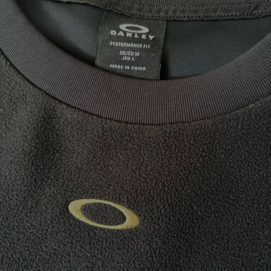 Oakley フリースジャージ上下2点セット☆生地厚め☆黒美品