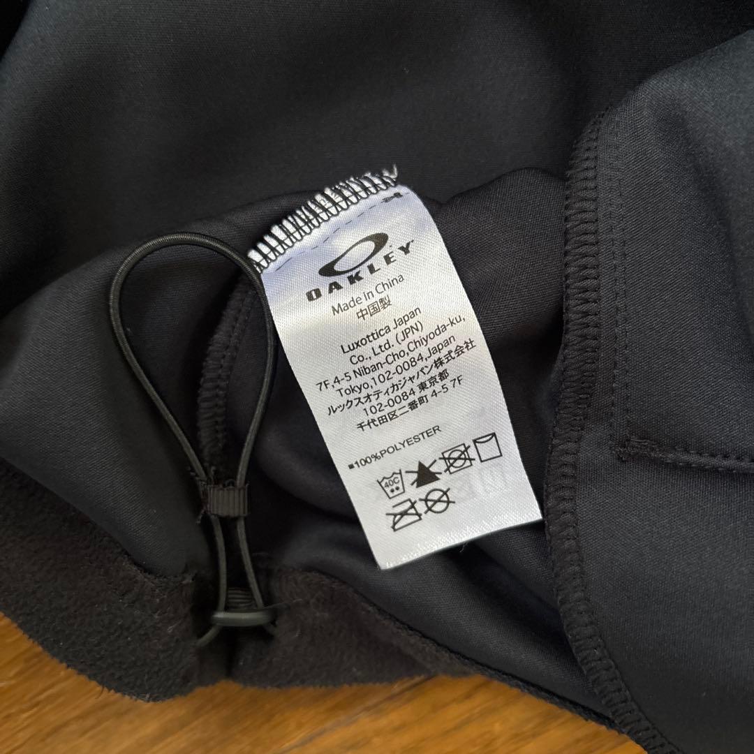 Oakley フリースジャージ上下2点セット☆生地厚め☆黒美品