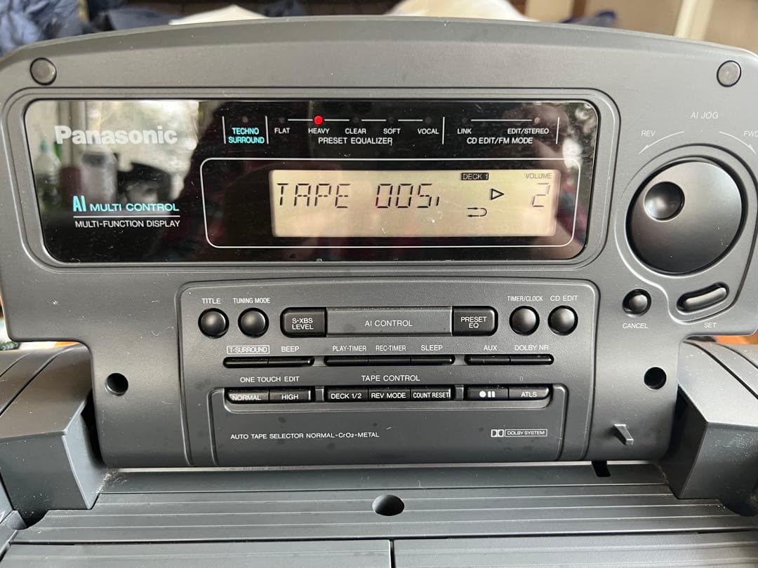 パナソニックPanasonic コブラトップ RX-DT707 ラジカセ CD