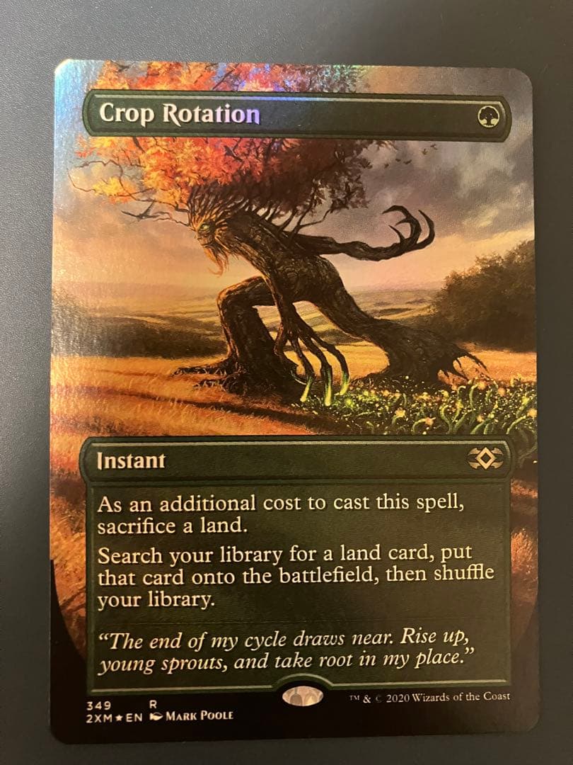 輪作　拡張foil 英語