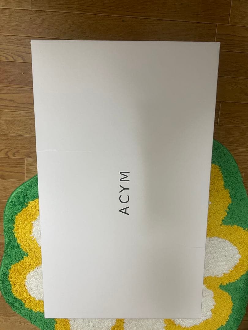 ACYMブラックロングブーツ ハイヒール