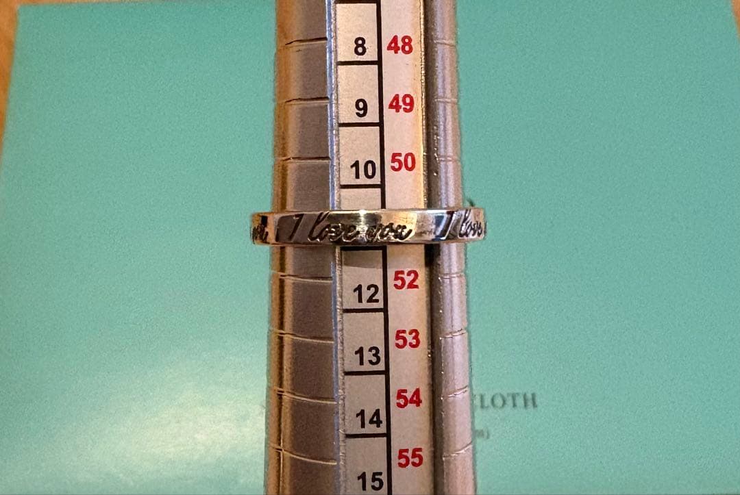 ティファニー I LOVE YOU リング 11号