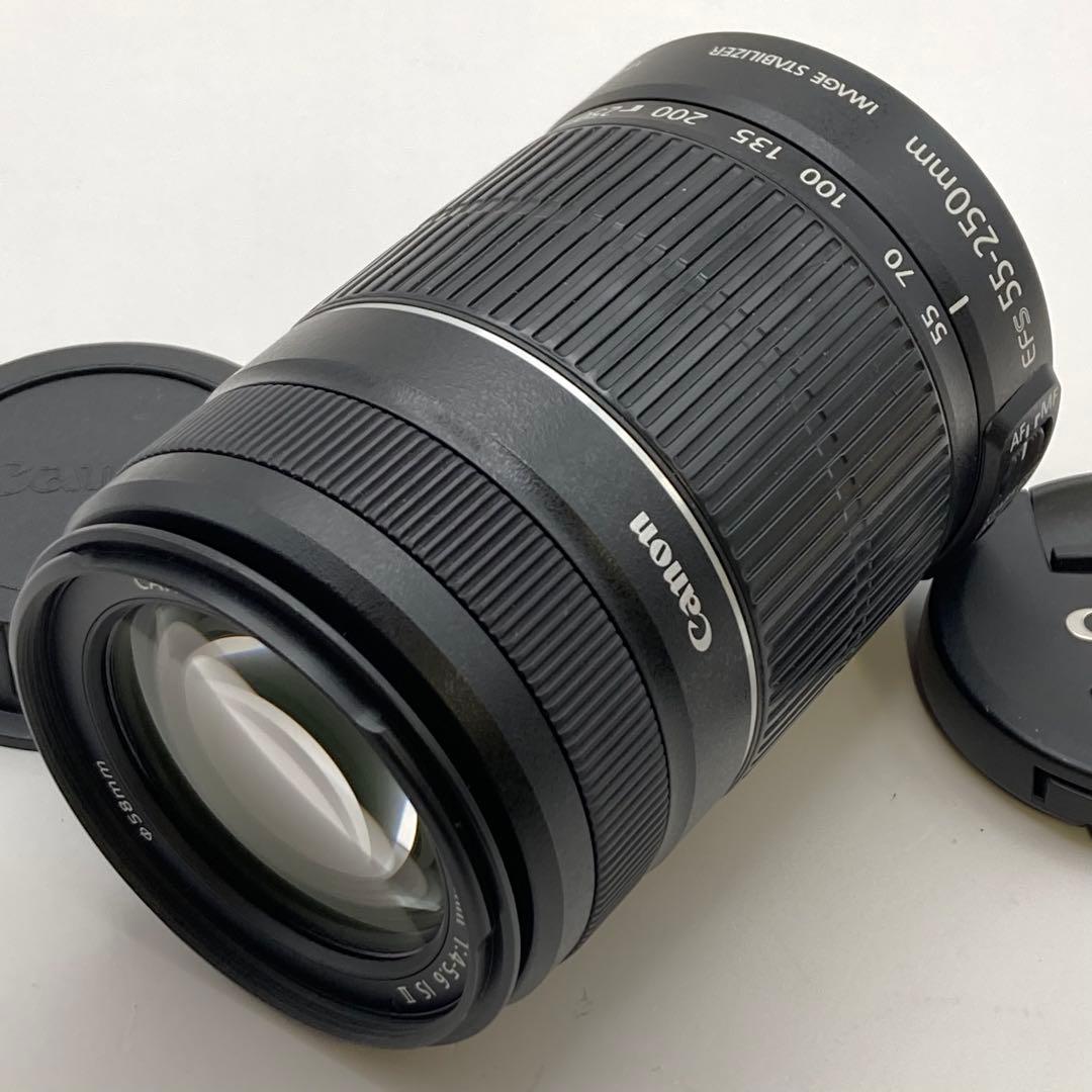 レンズ(ズーム) CANON EF-S 55-250mm f4-5.6 IS II