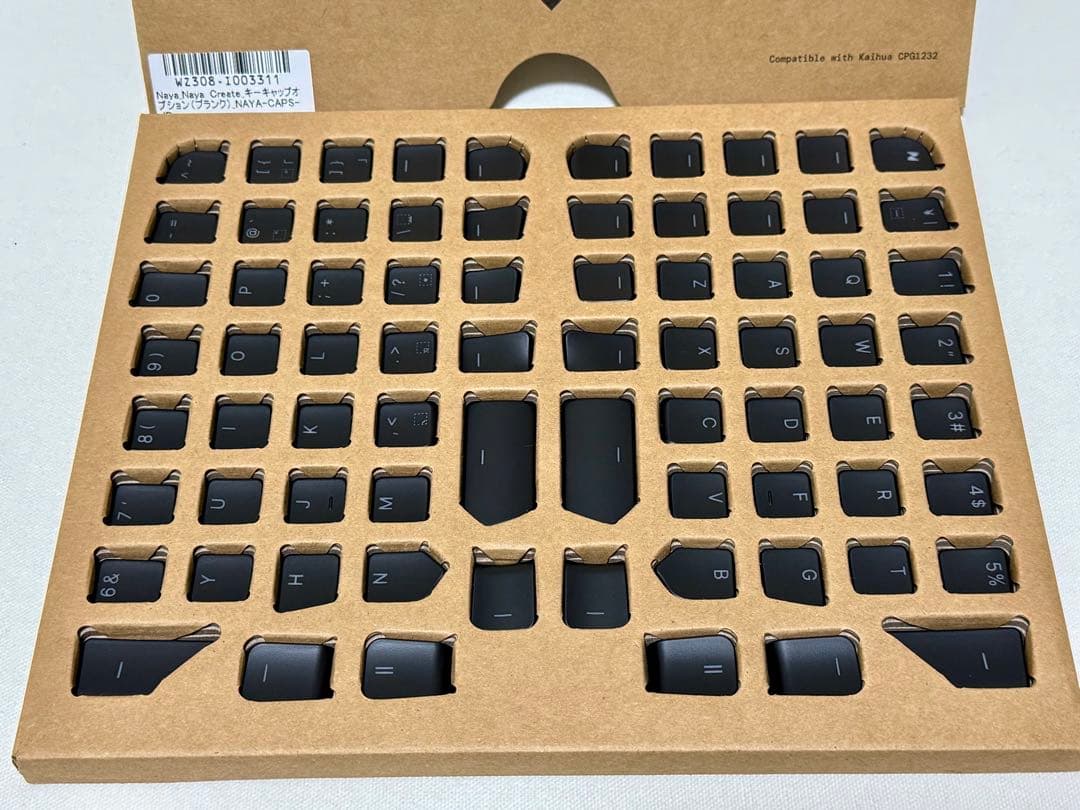 Naya Create,Touch,Track,JIS配列