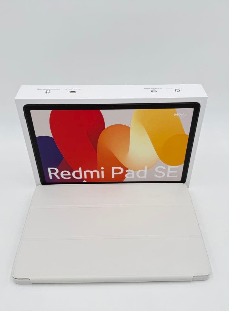 Redmi Pad SE 本体 ホワイト カバー・箱付き