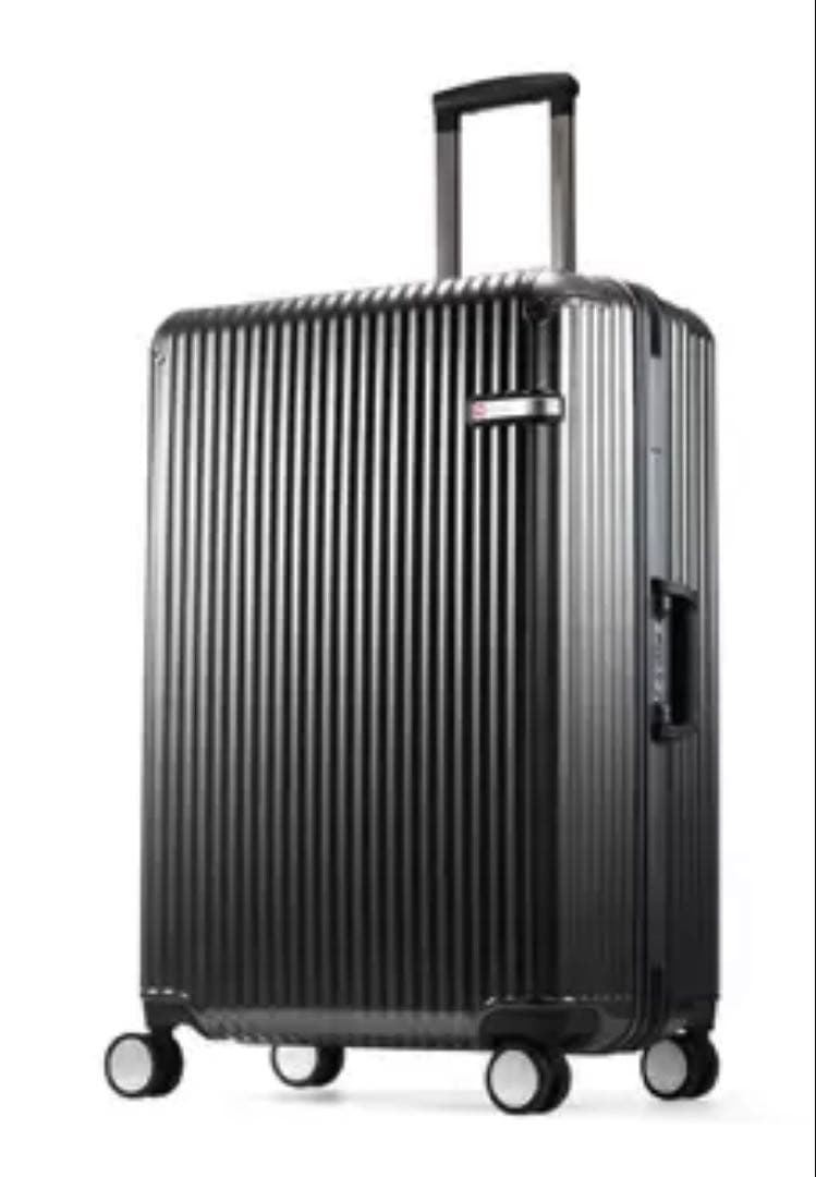 スイスミリタリー　スーツケース　28インチ ブラック　105L　TSAロック