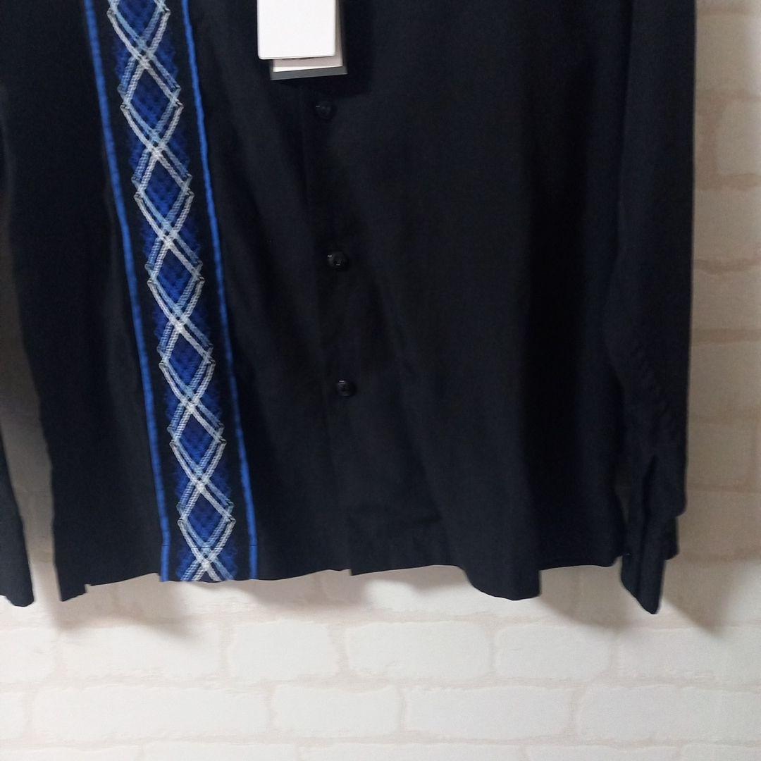 ○★新品未使用　Schott　ブレイド リヨセル　長袖シャツ　M　ブラック