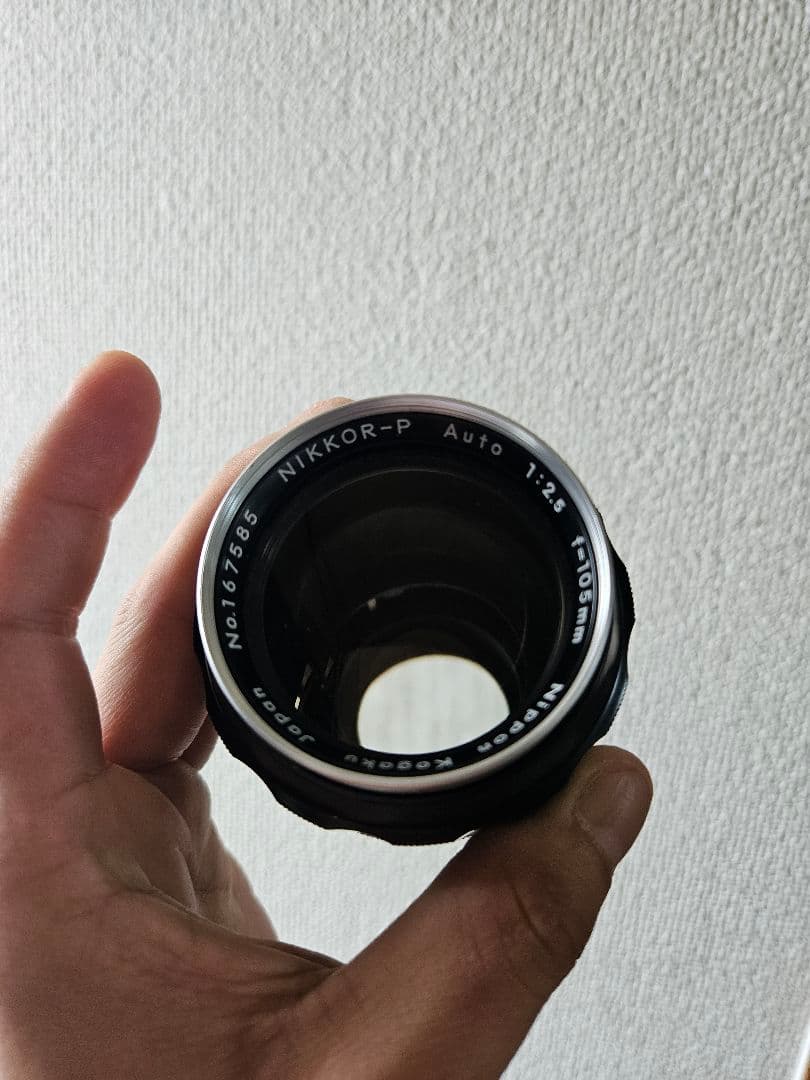 NIKKOR-P Auto 105mm f/2.5 単焦点レンズ