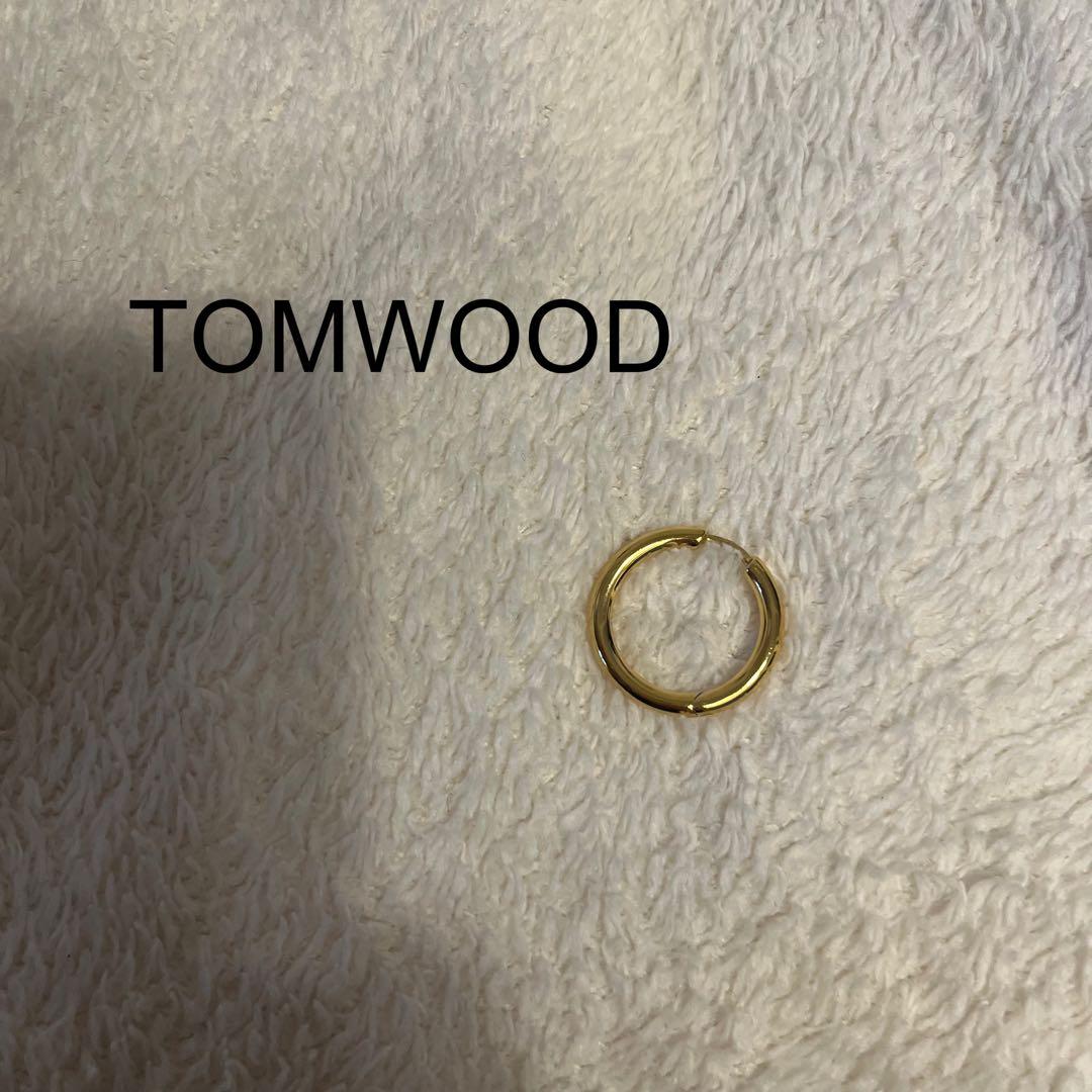 TOMWOOD Classic Hoop Medium Gold ピアス
