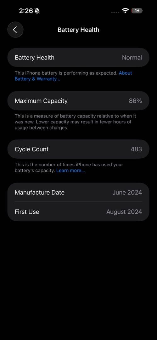 Apple iPhone 15 Pro Max 256GB スペースブラック
