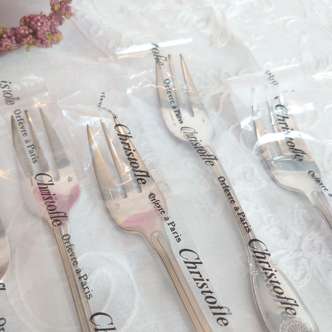 クリストフル　スターリングシルバー　純銀　フォーク　6本組