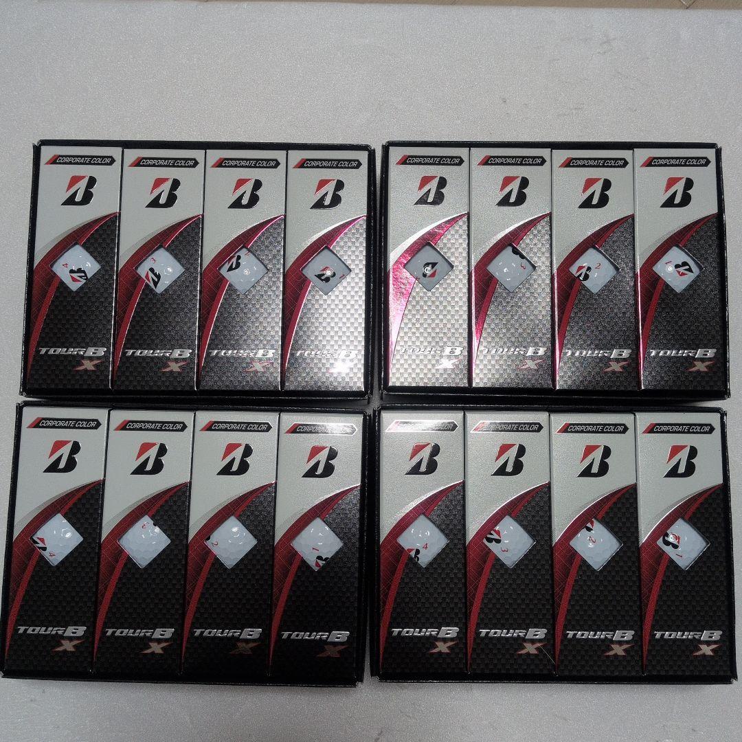 ☆新品☆ブリヂストン TOUR B X ゴルフボール 4ダース コーポレート