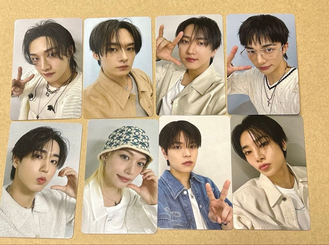 straykids オフイベ 京都パルスプラザ トレカ 8枚 コンプ