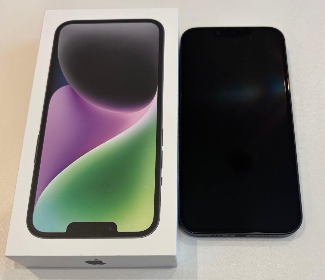 【極美品】iPhone 14 (カラー名) 128GB SIMフリー 付属品完備