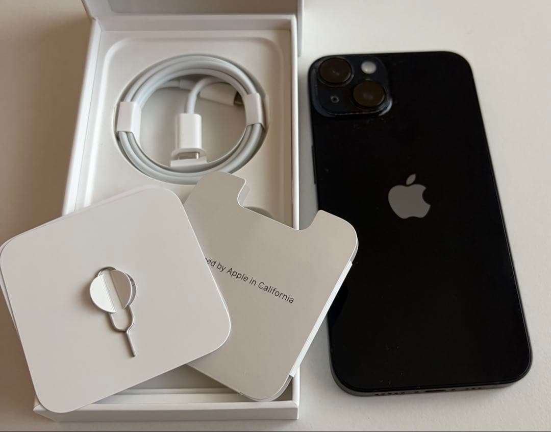 【極美品】iPhone 14 (カラー名) 128GB SIMフリー 付属品完備