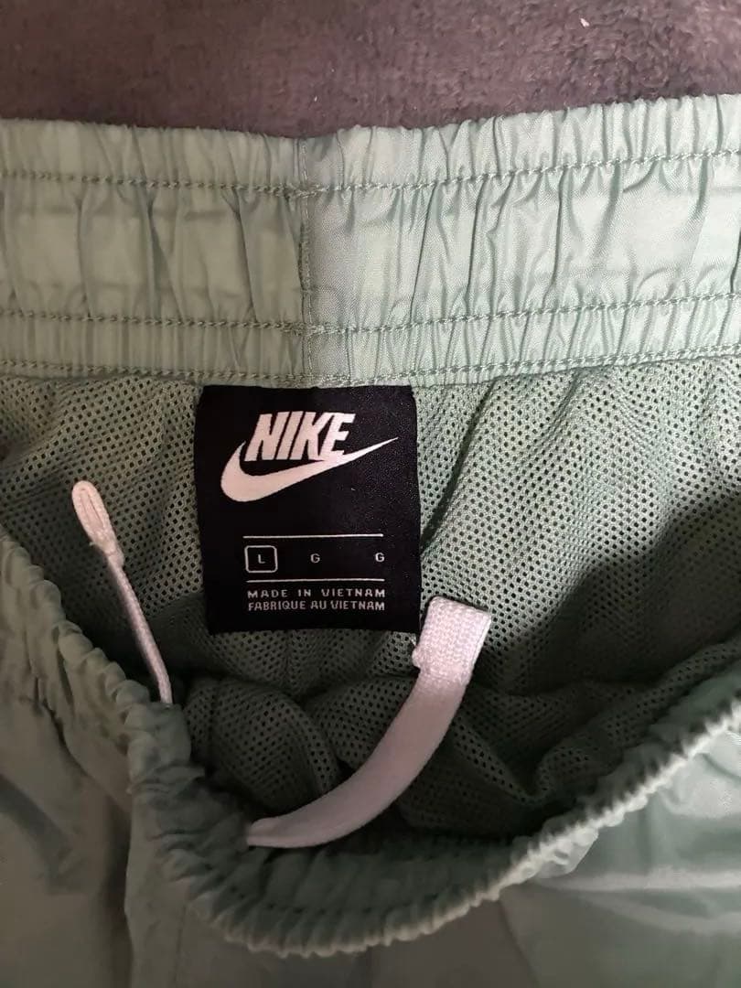 Nike ミントグリーン ナイロンジャケット上下セット