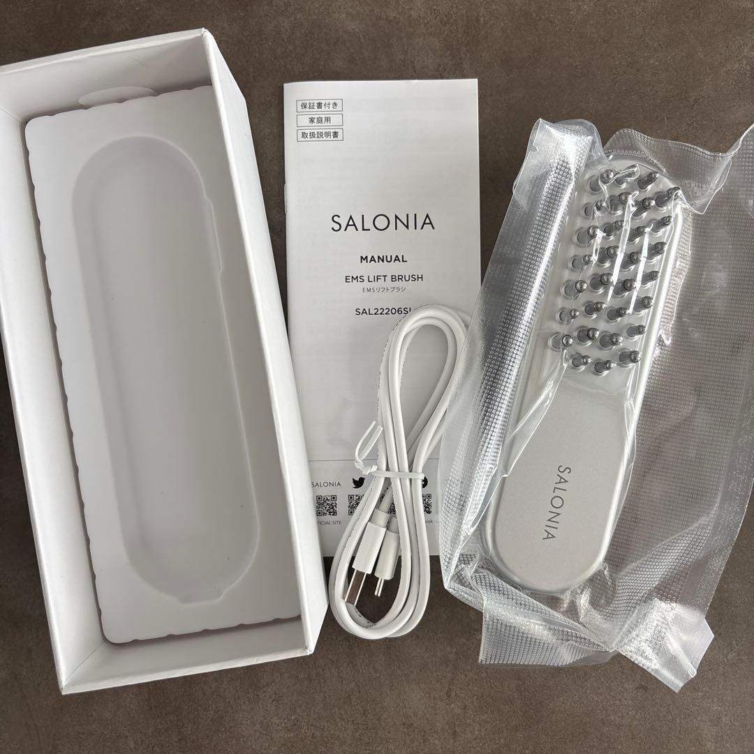 SALONIA サロニア EMS リフトブラシ 美顔器 ems リフトアップ