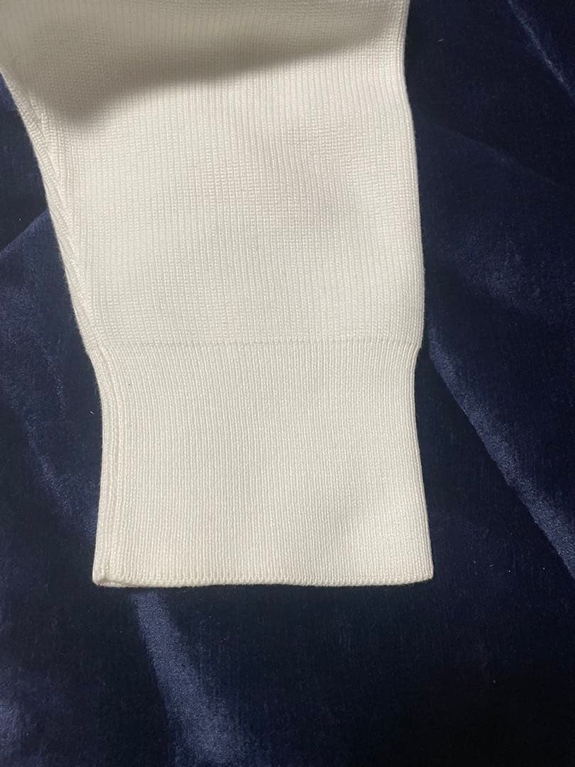 Ree　美品　Louis Vuitton ホワイト ニットパーカー　メンズ