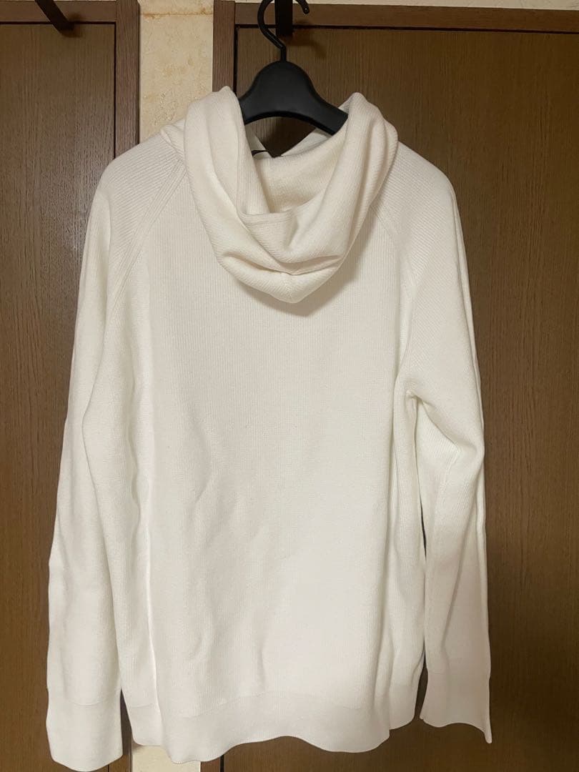 Ree　美品　Louis Vuitton ホワイト ニットパーカー　メンズ