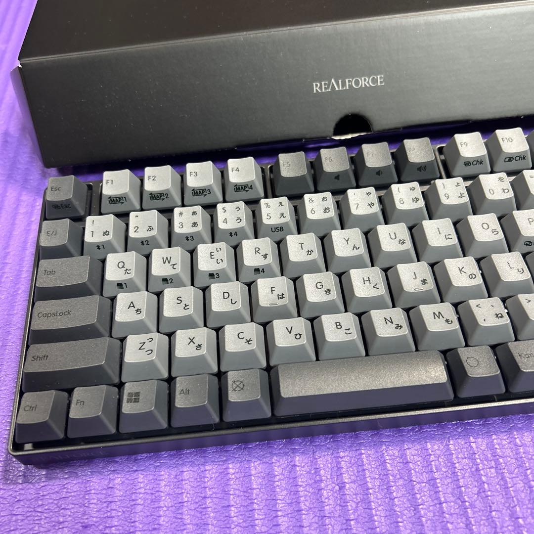 REALFORCE C1HJ13 ブラック&キーキャップセット