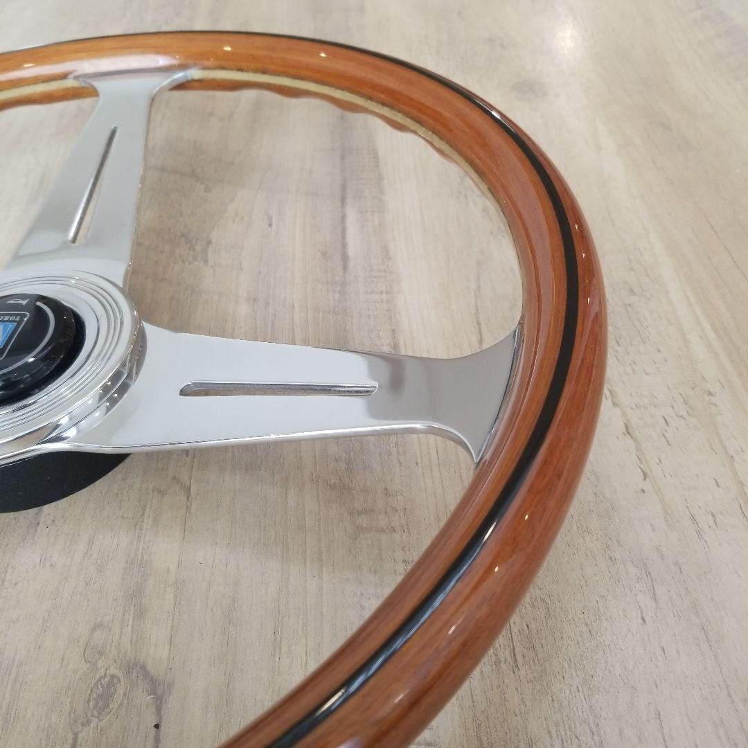 【大径FET刻印有】NARDI☆ナルディクラシックウッドポリッシュ/39Φ