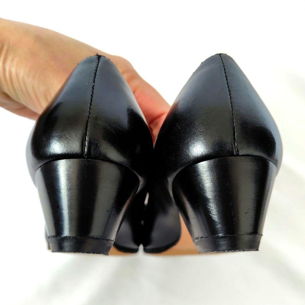 ✨️腕利き職人のリペア済✨️美品❤箱付【フェラガモ】 ヴァラ パンプス 黒6.5