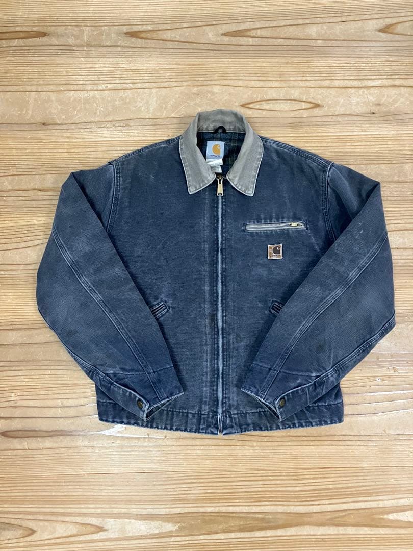 ✔️J97 Carhartt 【M】 PTL デトロイトジャケット ペトロール