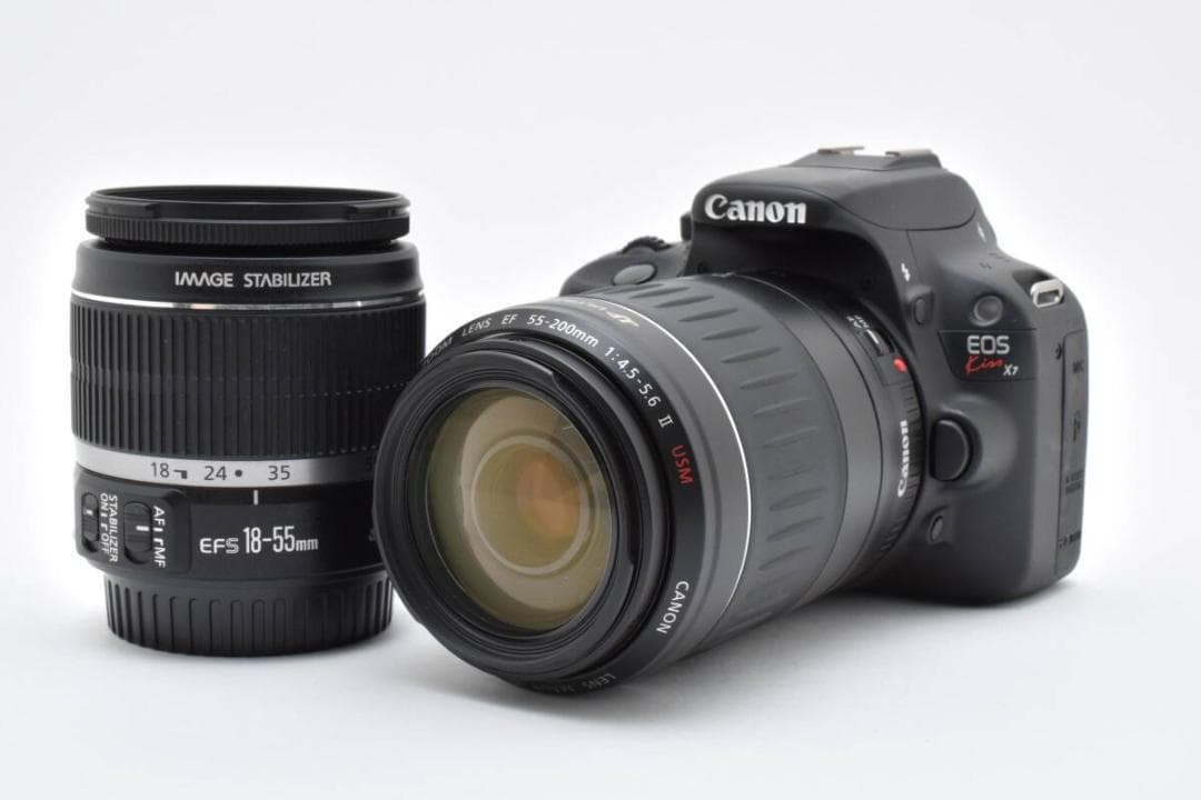 ■ 美品 ■ キャノン　Canon EOS Kiss X7 ダブルズーム 293