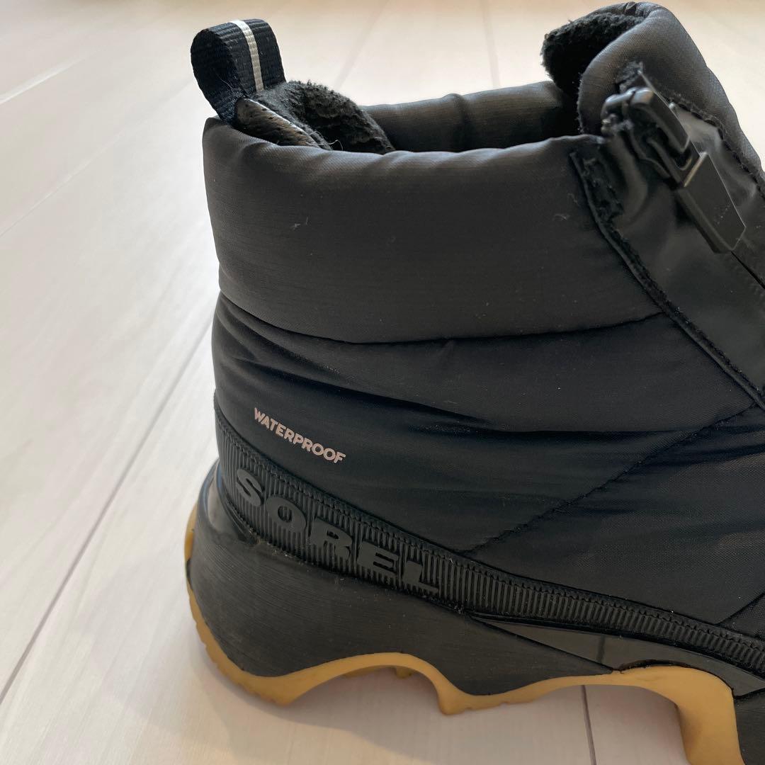 SOREL【美品】キネティックインパクト パフィー ジップ ブーツ 24