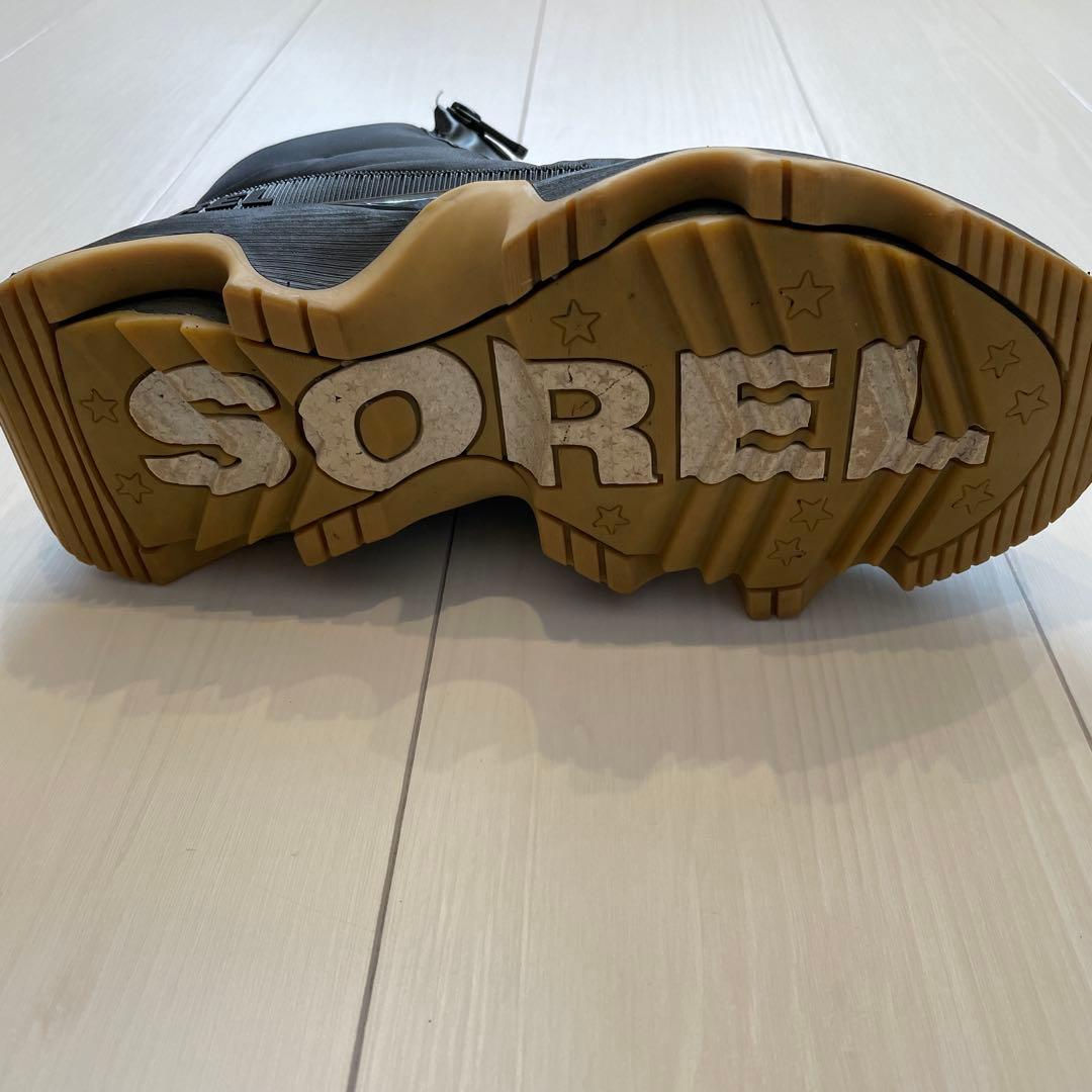 SOREL【美品】キネティックインパクト パフィー ジップ ブーツ 24