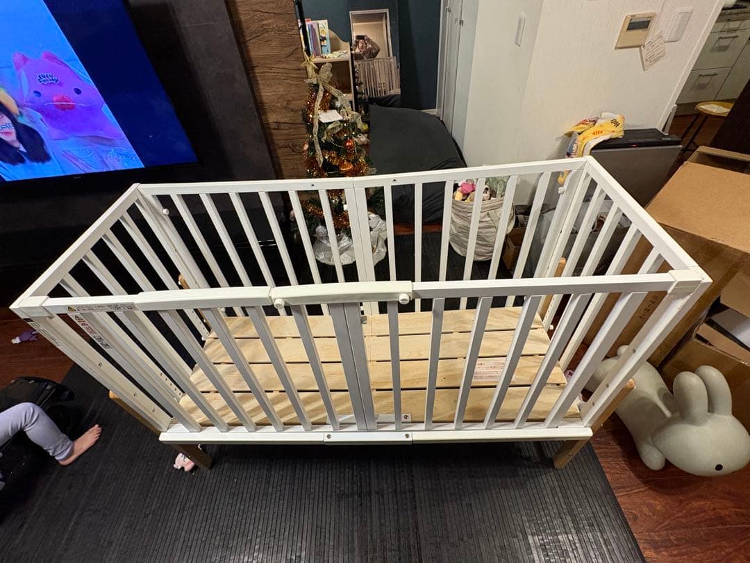 soinel そいねーる III ベビーベッド ホワイト