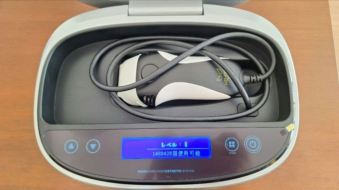 ケノン ver.8.6 フラッシュ式脱毛器 マットブラック