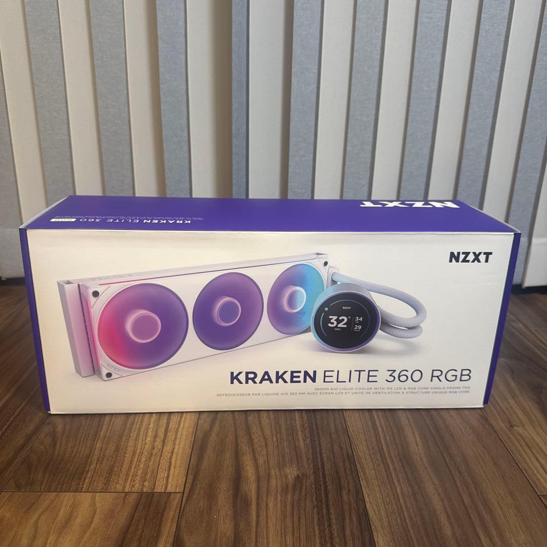 NZXT Kraken Elite 360 RGB ホワイト