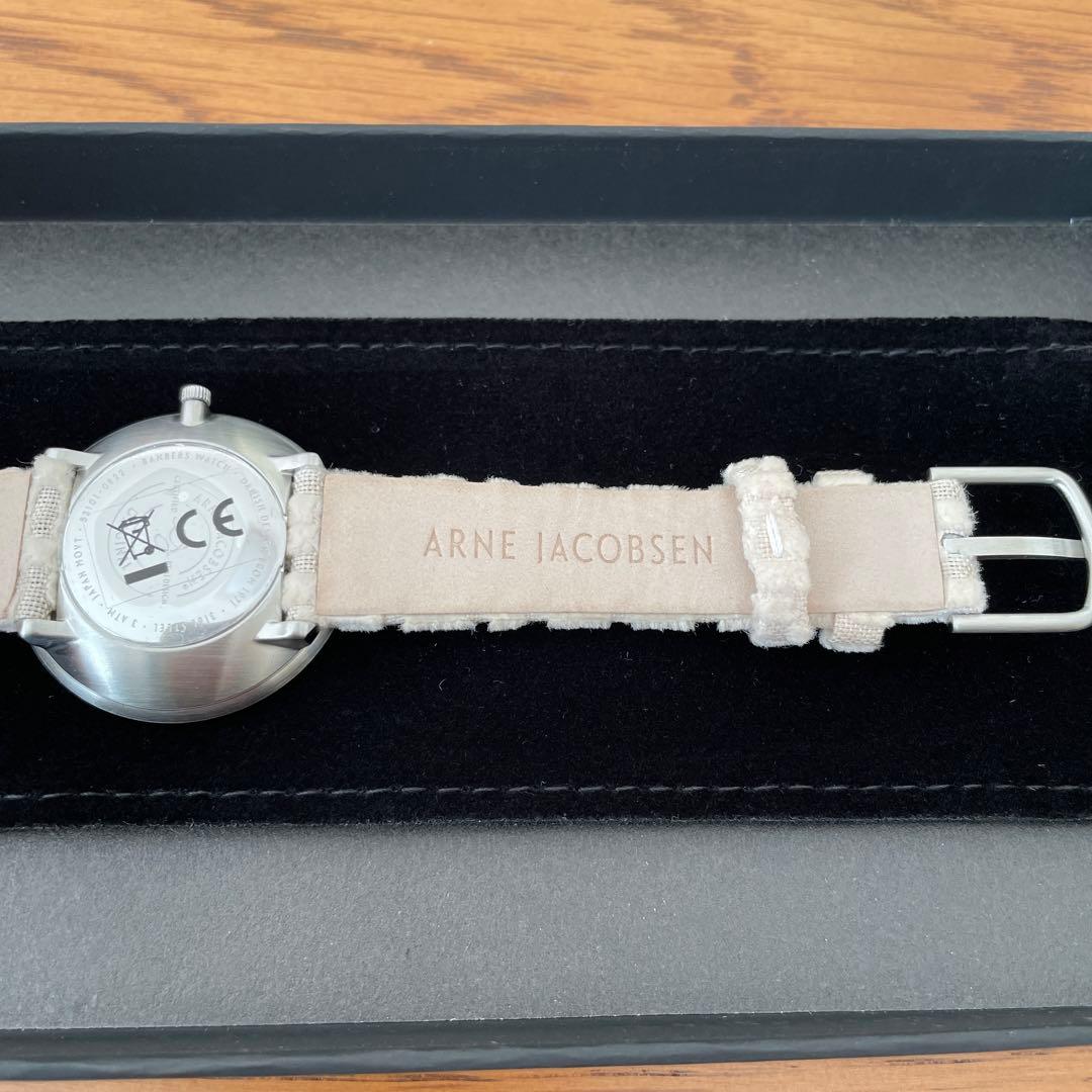 未使用アルネヤコブセン 〈ミナ ペルホネン〉 BANKERS WATCH 腕時計