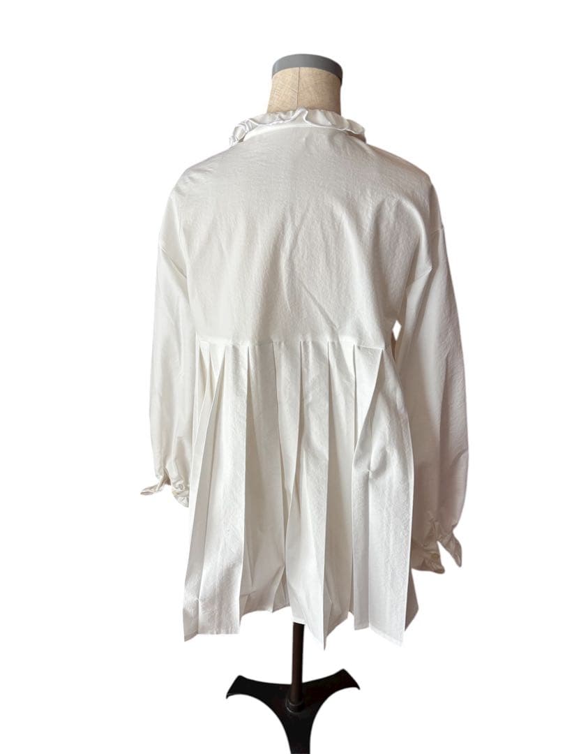 rosymonster ロージーモンスター　ルミエールチュニックブラウス　白