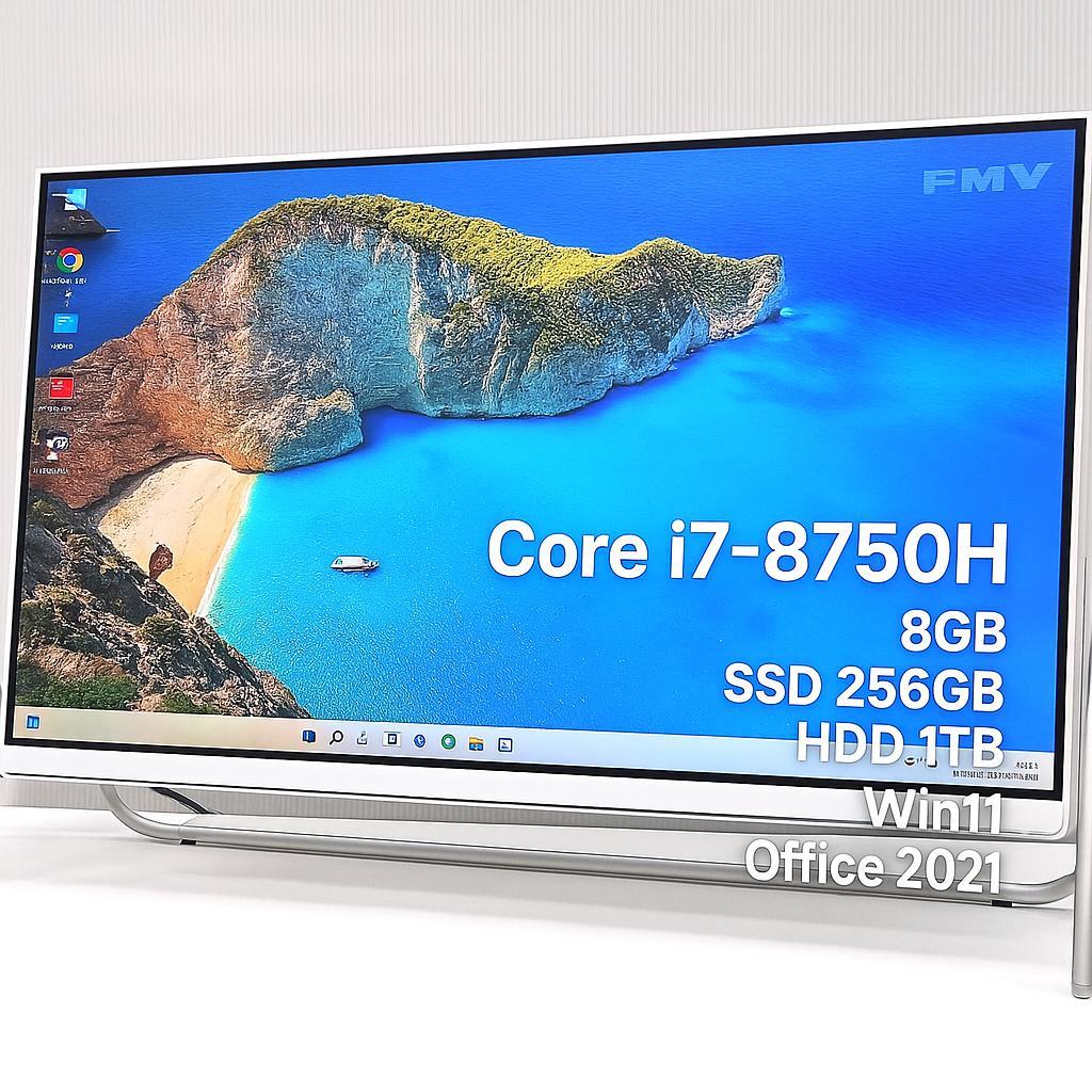 富士通 FH70/D1 i7-8750H SSD&HDD Office2021