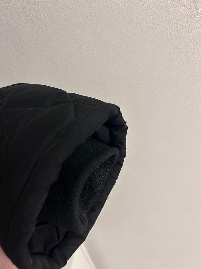 Her lip to Madison Quilted Short Coat 黒