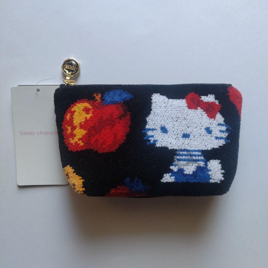 新品未使用フェイラー× イエナ別注 HELLO KITTY 舟形ポーチ