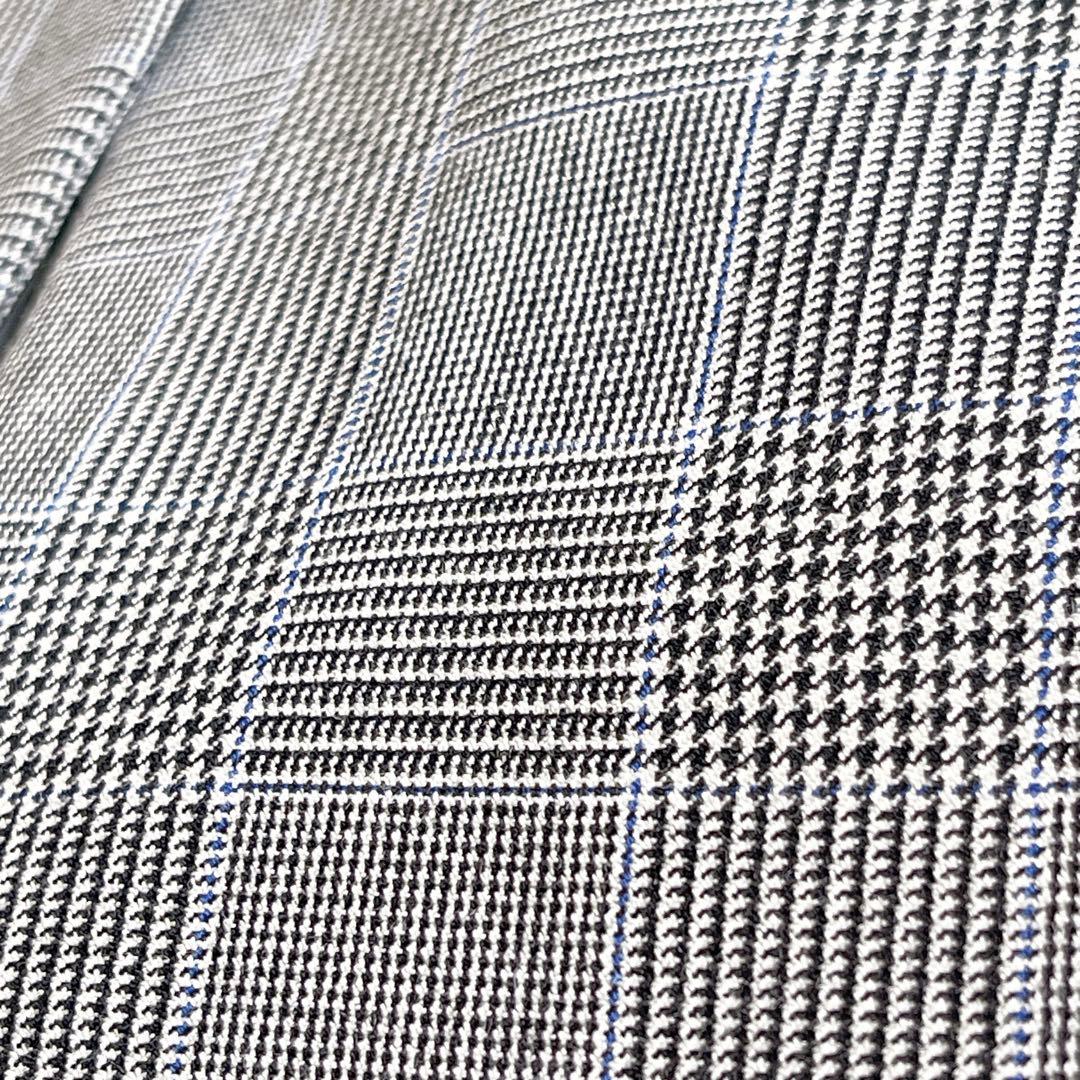 PLST ウォームリザーブカラーレスジャケット&パンツ　セットアップ　チェック