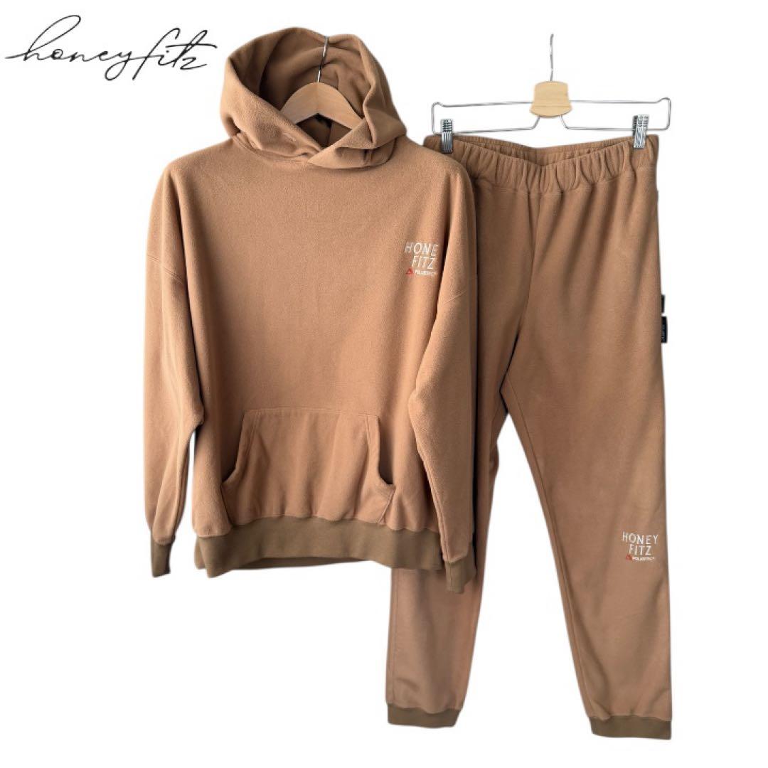 美品 HONEY FITZ セットアップ ハニーフィッツ POLARTEC L