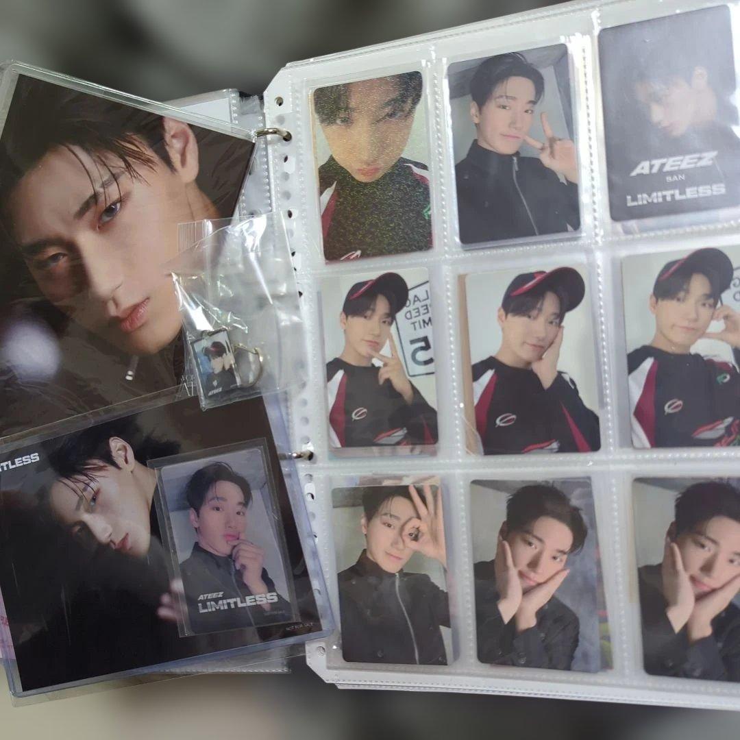 ATEEZ サン LIMITLESS SAN トレカ フライヤー キーホルダー