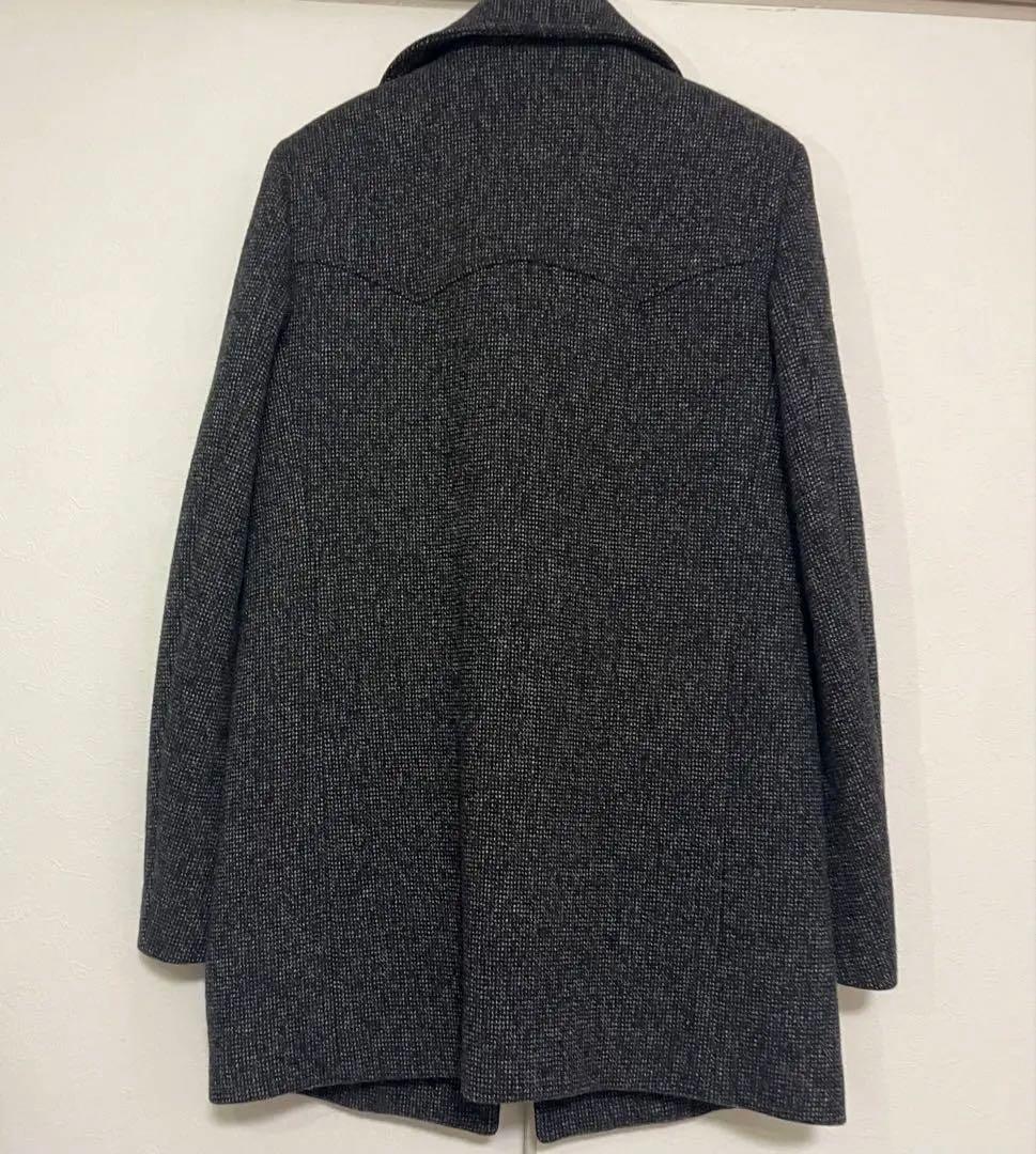 16AW サンローランパリ ツイードコート 46